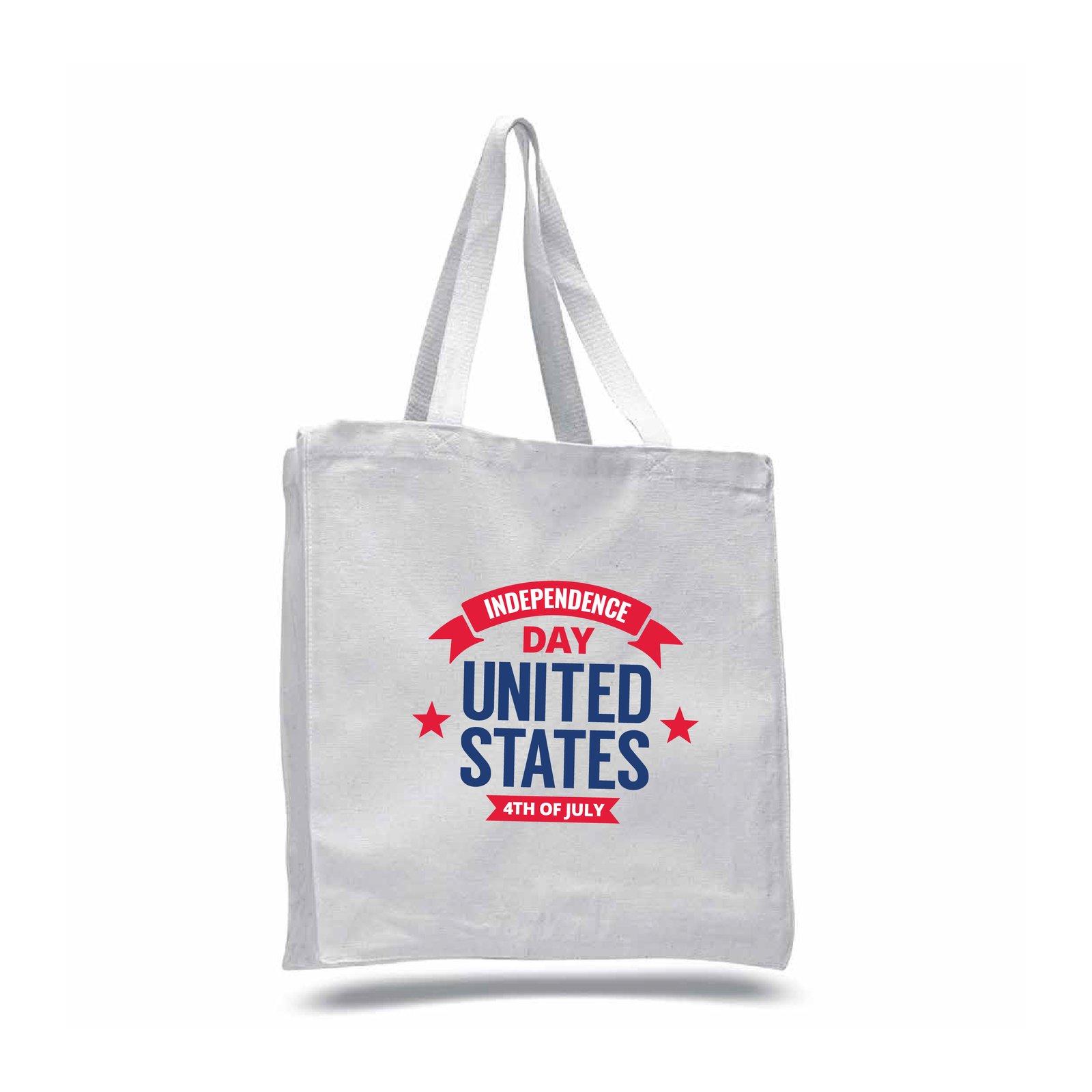 Cotton Canvas Gusset Tote